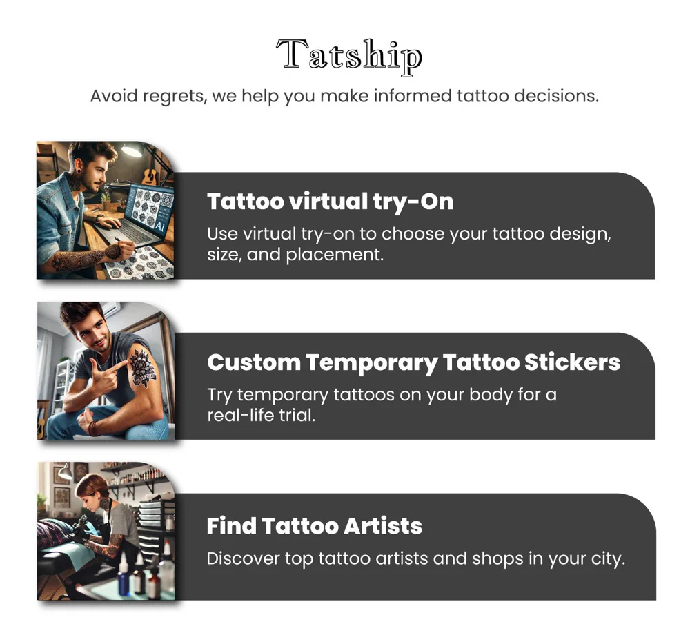 Utilising AI for virtual try-on tattoos to help you make informed decisions.
