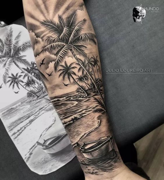 Best Beach Tattoo Ideas for the Ultimate Beach Lover for 2023