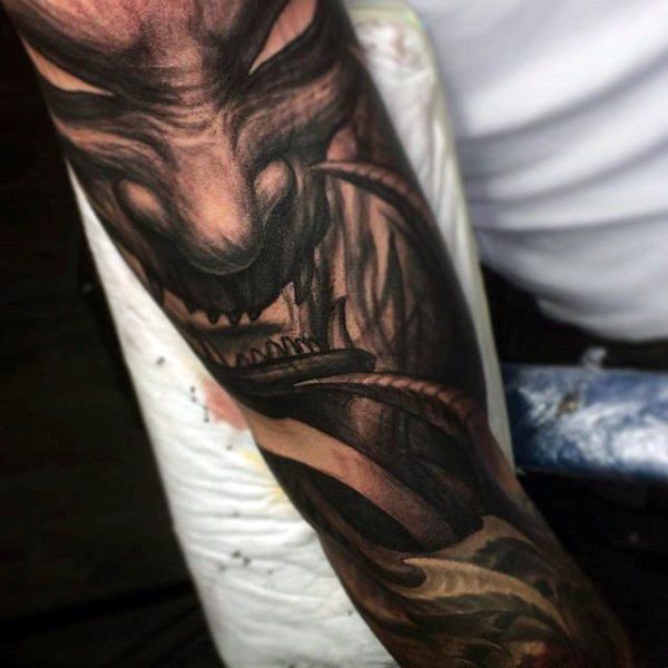 87 Wicked Demon Tattoos for Men