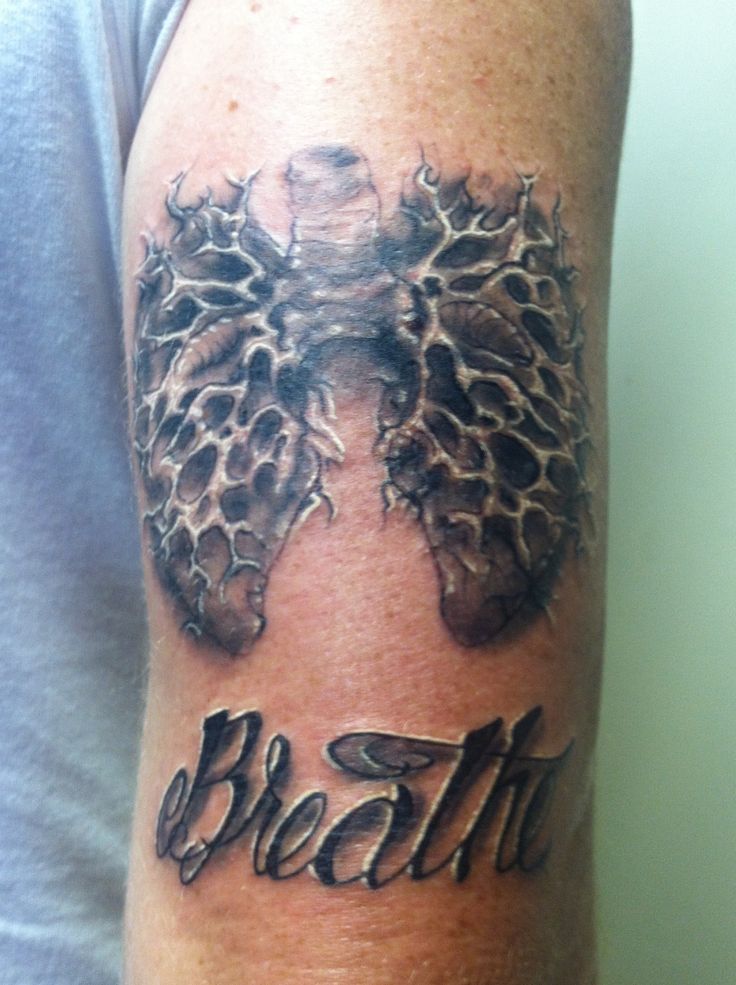 In honor of my wife surviving a double pulmonary embolism, a healthy set of lungs and the reminder to just simply breathe.