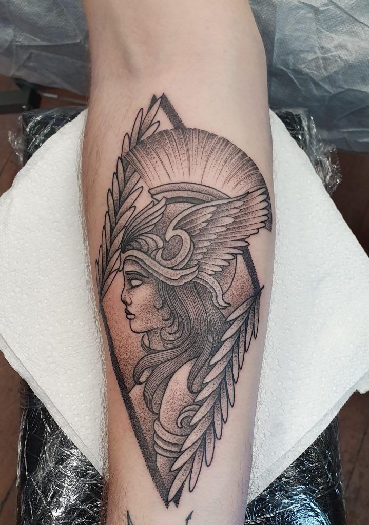 ATHENA TATTOOS: Meanings, Tattoo Ideas & Tattoo Designs - TATTOOGOTO