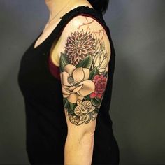 Discover 19 Magnolia Tattoos and Southern Magnolia Flower Tattoo Ideas | butterfly and magnolia flower tattoo, louisiana tattoo, magnolia grandiflora and more