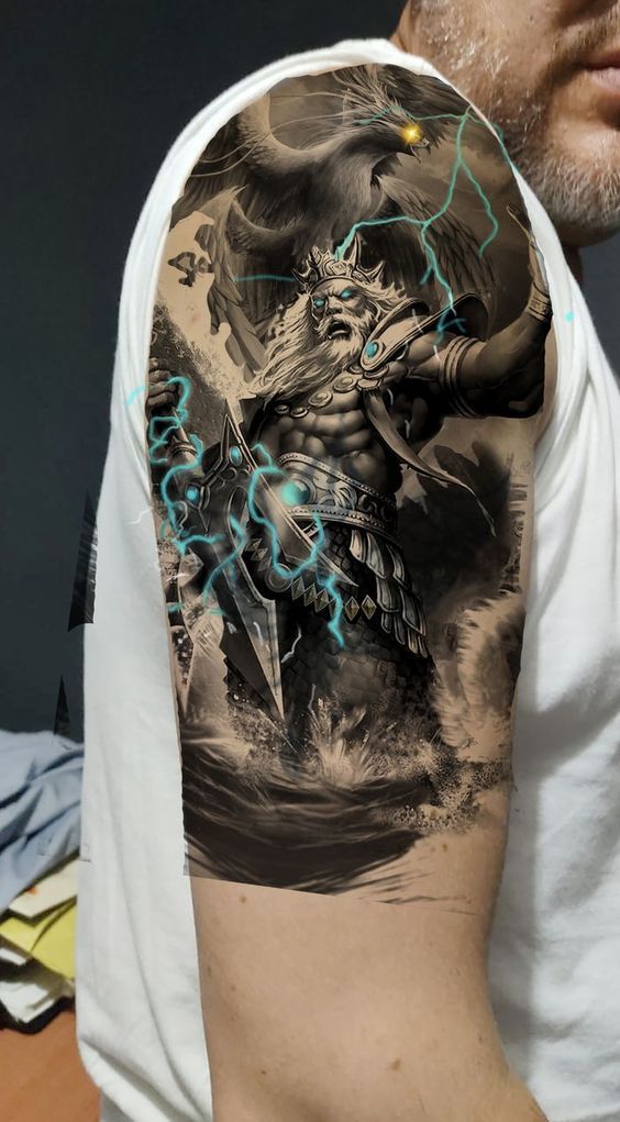 16 Glorious Ancient Greek God Tattoo Ideas
