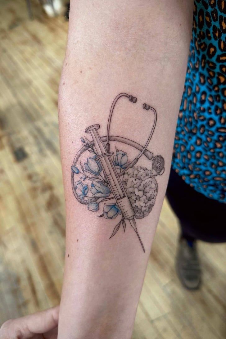 29 Nurse Tattoos That Are Both Badass and Sweet