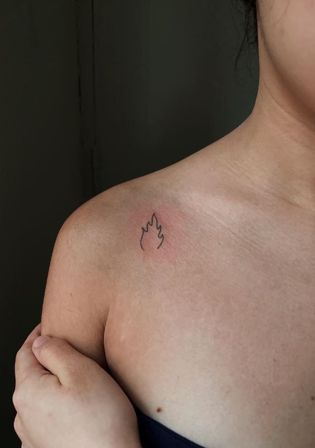 Little Flame Tattoo - TattMania