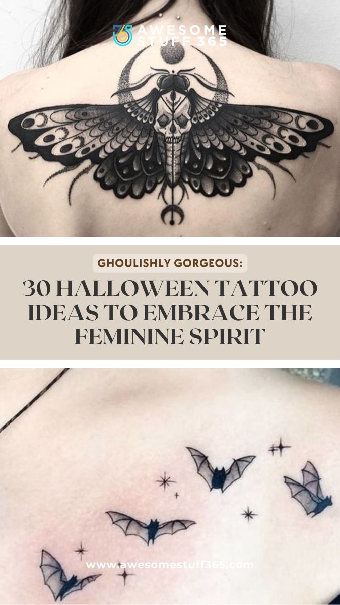 Ghoulishly Gorgeous: 30 Halloween Tattoo Ideas to Embrace the Feminine  Spirit