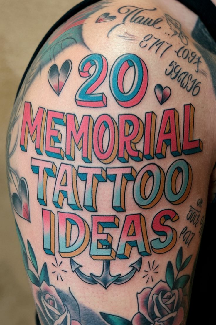Stunning Memorial Tattoo Designs