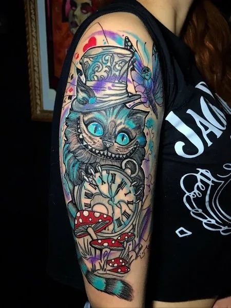 55 Best Alice In Wonderland Tattoo Design Ideas - Tattoo Pro