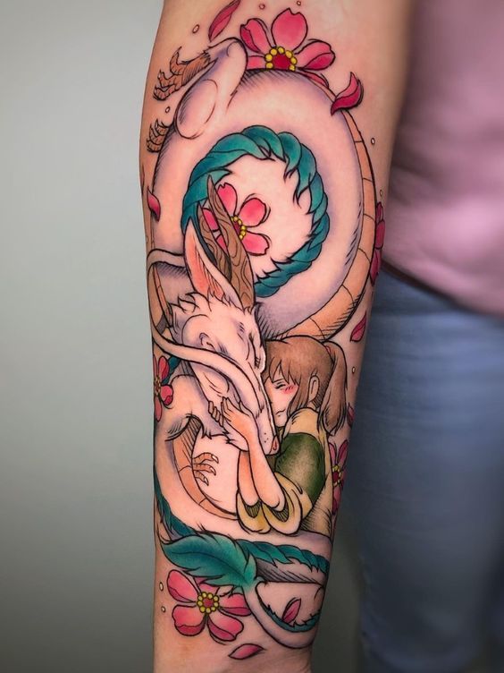 Top 50 Spirited Away Haku Dragon Tattoo Ideas New 2024