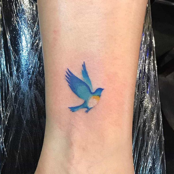 Bluebird Tattoo Ideas Celebrating Freedom and Joy | Small bird tattoos,  Bird tattoos for women, Small
