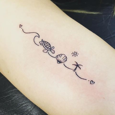 340+ Beach Tattoo Designs (2024)