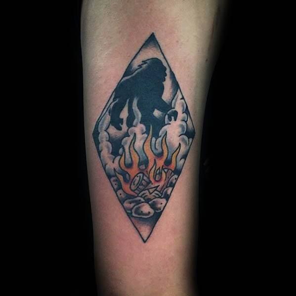 50 Bigfoot Tattoo Designs for Men