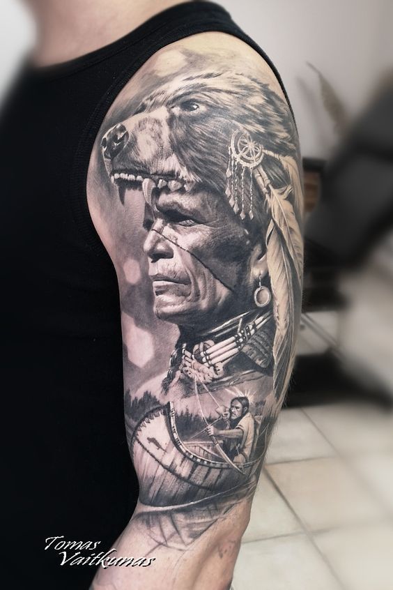 45+ Best Native American Tattoo Designs
