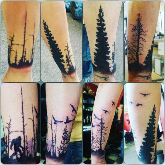 Pin by Jennifer Slade on Tatts for the mini | Circular tattoo, Wrap around  tattoo, Cool