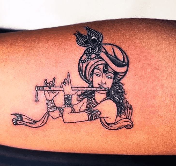Krishna Tattoo Design Ideas Images