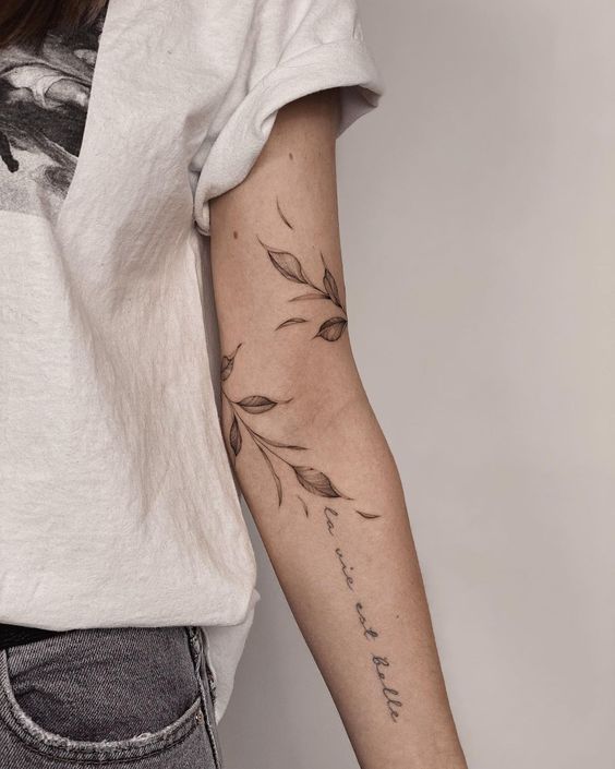 50 Amazing Olive Branch Tattoo Designs With Meaning