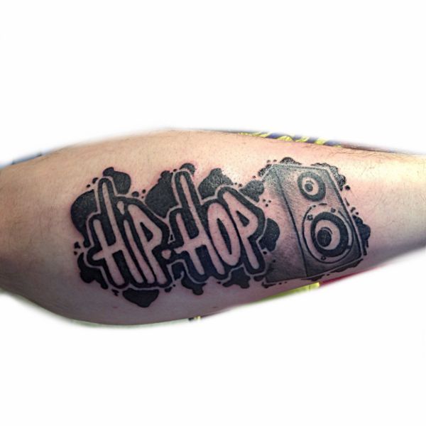 6 diseños de tatuajes de hip hop a técnicas diversas