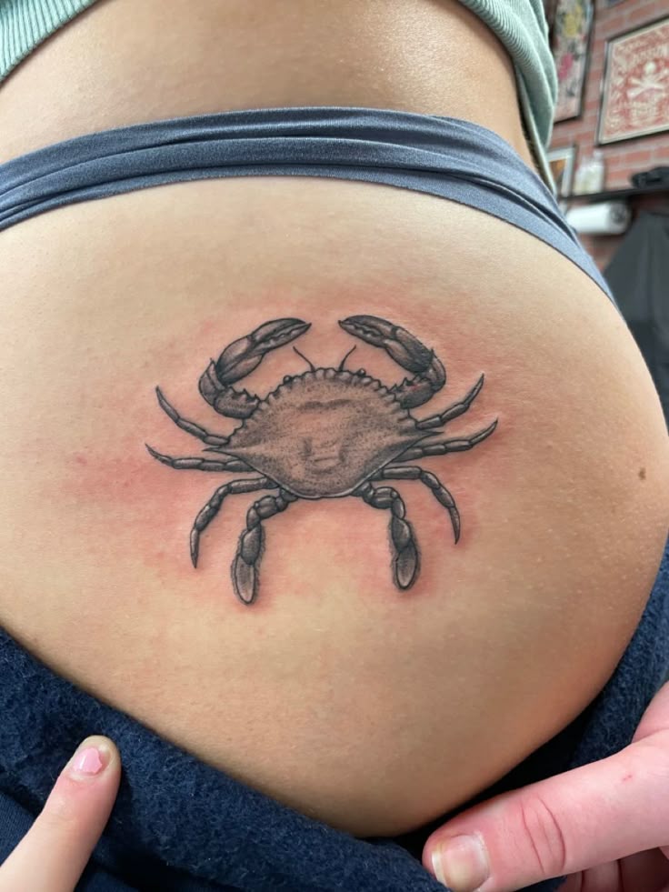 Maryland Blue Crab Tattoo