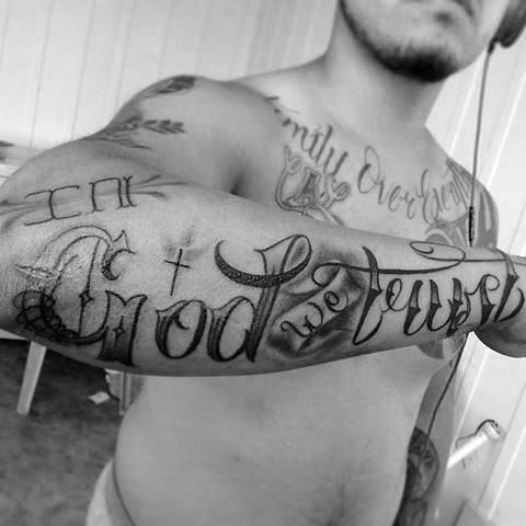 20 Great In God We Trust Tattoo Designs for Men