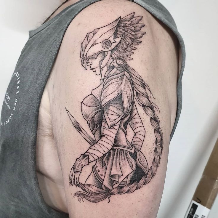 23 Exceptional Valkyrie Tattoo Ideas and Meanings