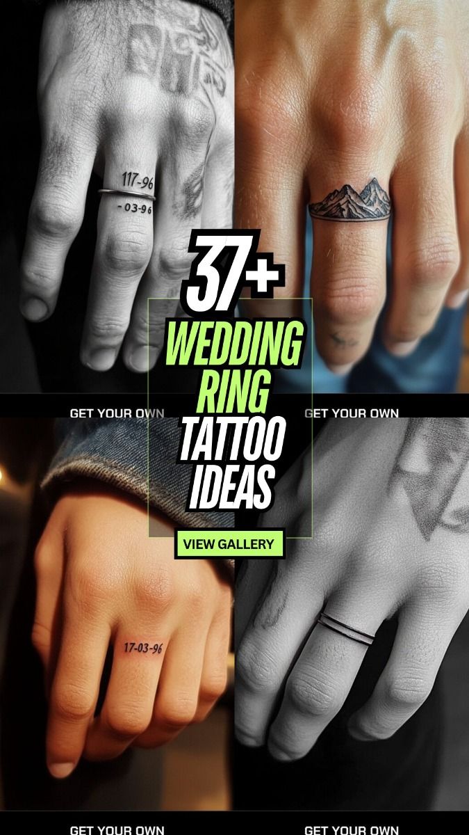 Wedding Ring (Magnificent) Tattoo Ideas