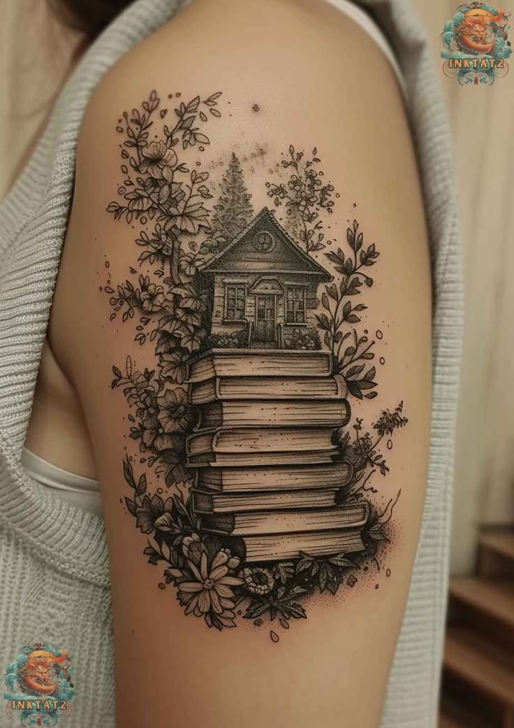 The Enduring Charm of Book-Themed Tattoos 85 Designs: A Tribute to Literary  Love - inktat2.com