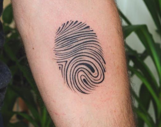 50 Best Fingerprint Tattoo Designs That are Totally Unique - Tattoo Twist