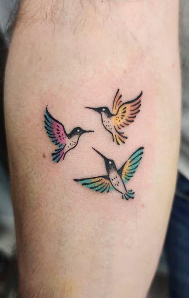 Hummingbird tattoo
