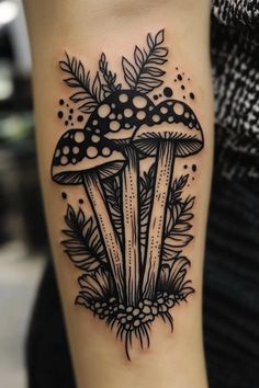 Discover 730 Mushroom Tattoos! ideas on this Pinterest board | mushroom  tattoos, tattoos, stuffed mushrooms and more