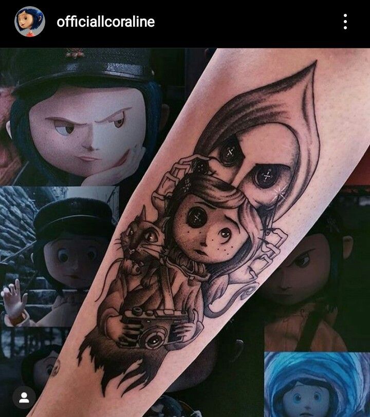 Discover 9 Coraline tattoo references ideas | coraline tattoo, coraline,  body art tattoos and more