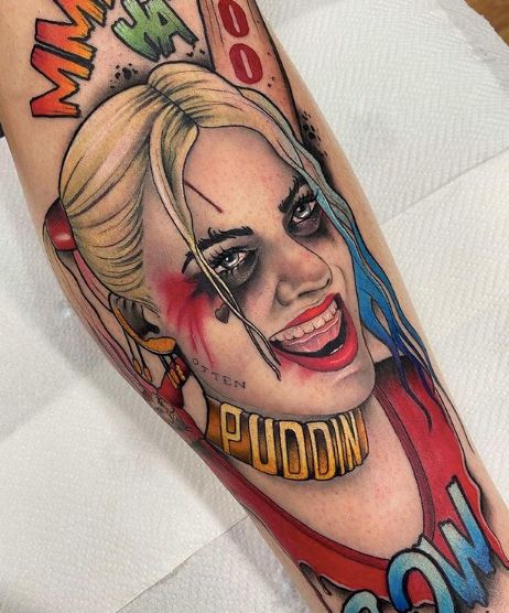 45 Best Harley Quinn Tattoo Designs and Ideas - NSF News and Magazine