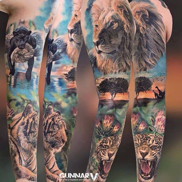 Definitely some inspiration for my jungle leg tattoo