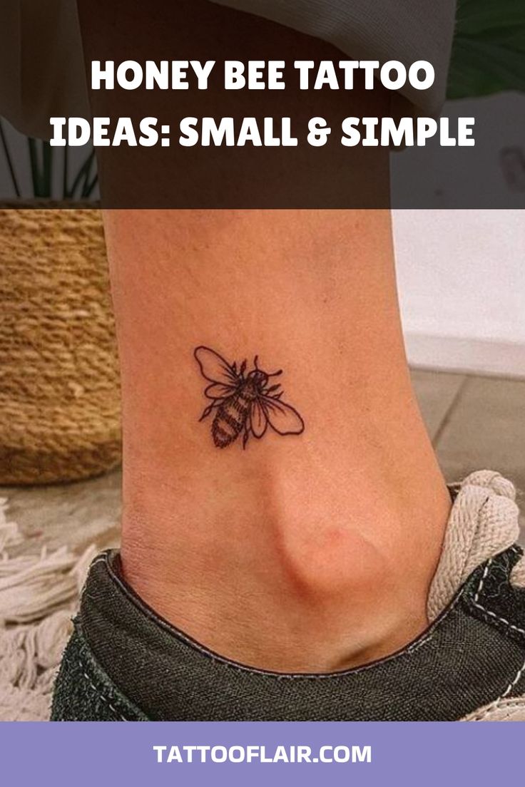 Beautiful Realistic Honey Bee Tattoo Ideas for Inspiration