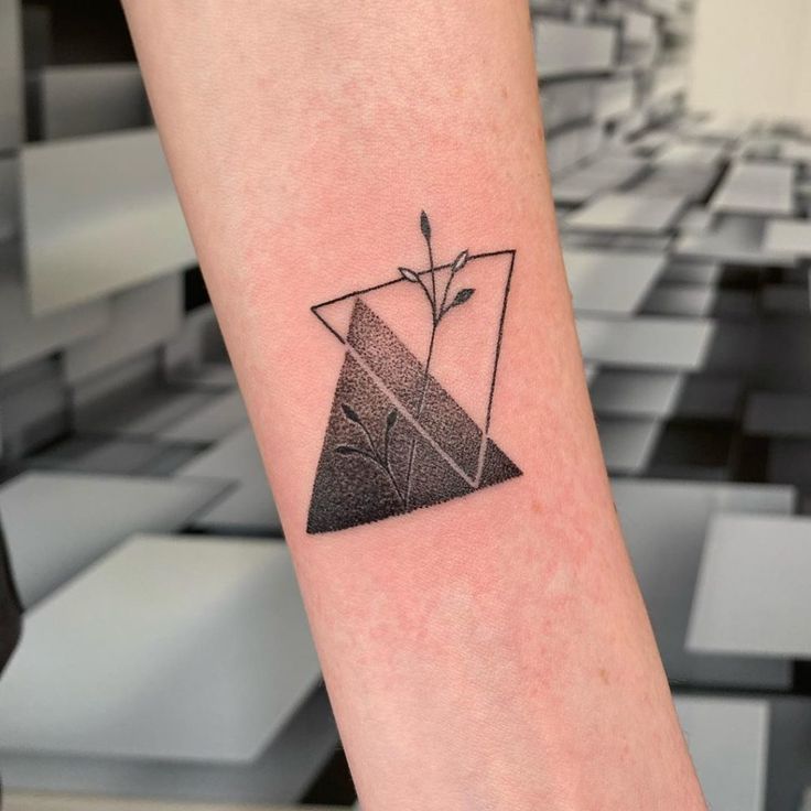 101 Amazing Triangle Tattoo Designs For 2024!