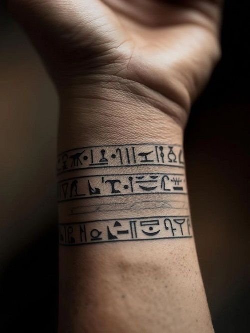 Egyptian Tattoos Inspired by History and Myth