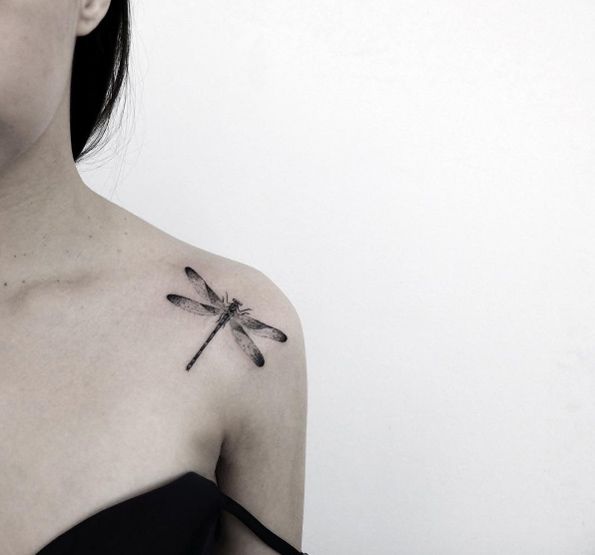 45 Fascinating Dragonfly Tattoo Designs ...