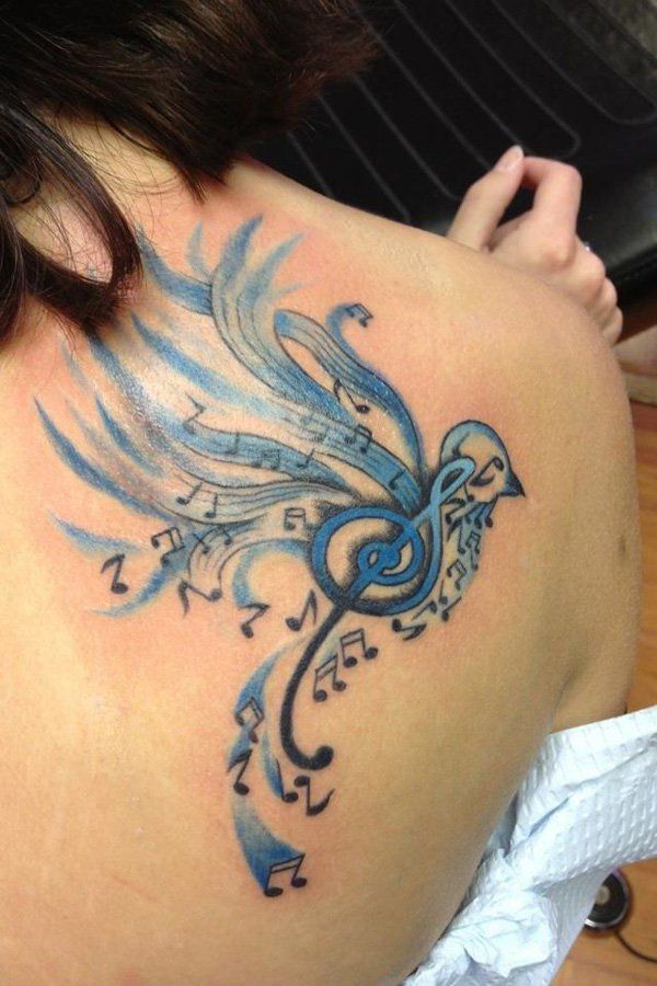 60 Awesome Music Tattoo Designs | Art and Design