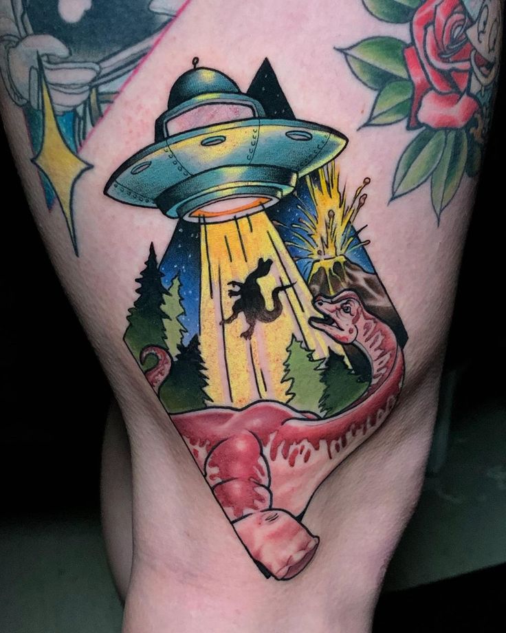 101 Amazing UFO Tattoo Ideas That Will Blow Your Mind!