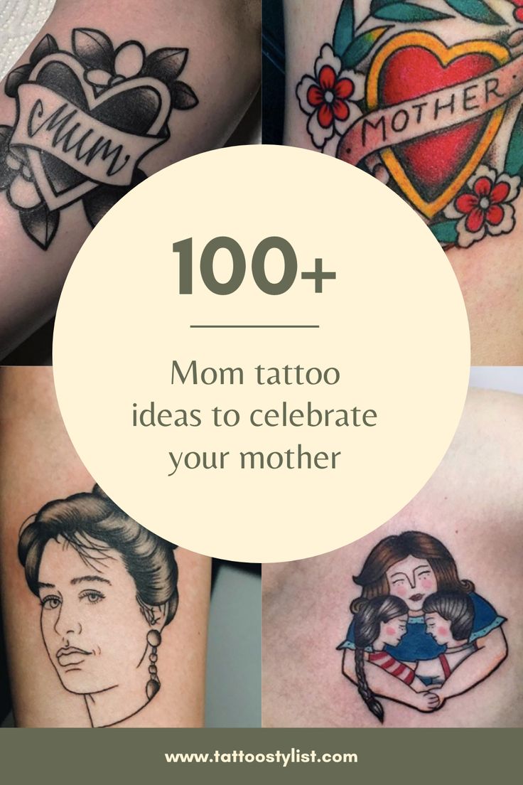 Find the best Mom Tattoo Examples To Choose From