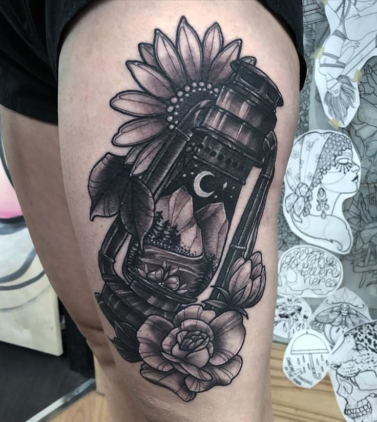 101 Best Lantern Tattoo Designs You Need To See!