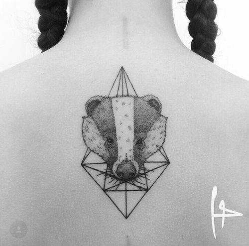 We are loving this badger tattoo! #animalink