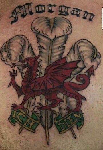 Welsh Tattoo (Morgan Crest) More