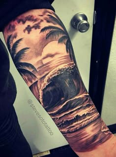Jamaica theme leg sleeve