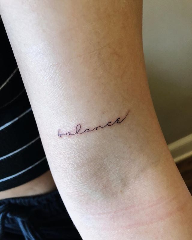 23 One-Word Tattoos That Prove the Power of Simplicity