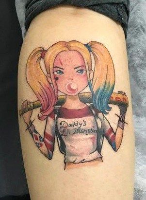Harley Quinn Tattoos: Meanings, Tattoo Designs & Ideas