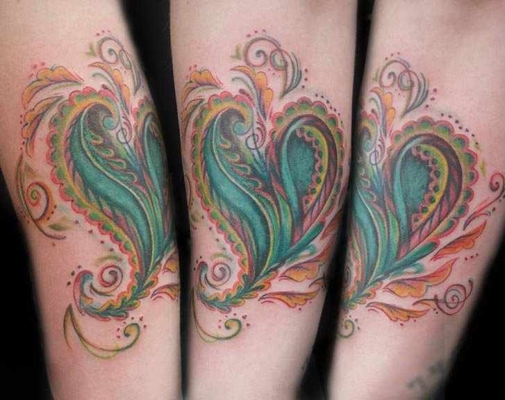 Paisley tattoo