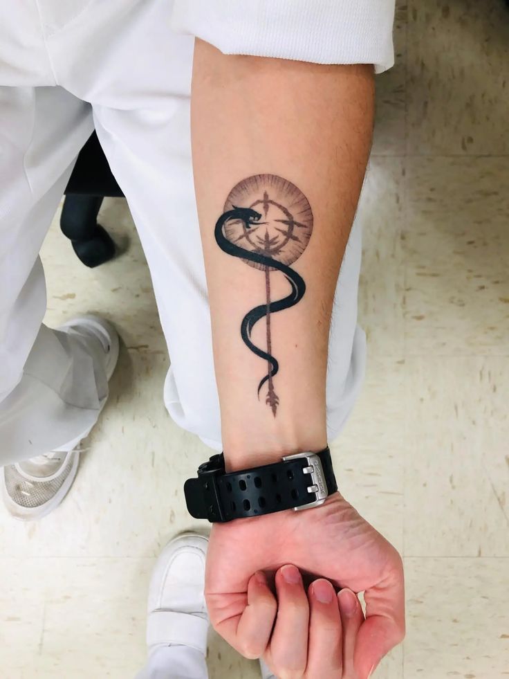 20+ Amazing Caduceus Tattoo Designs