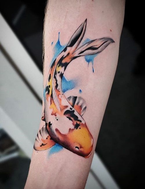 Koi Fish Tattoo Designs: 65 Deeply Symbolic Ideas