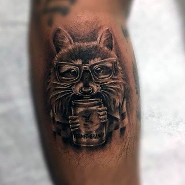 80 Raccoon Tattoo Designs for Men