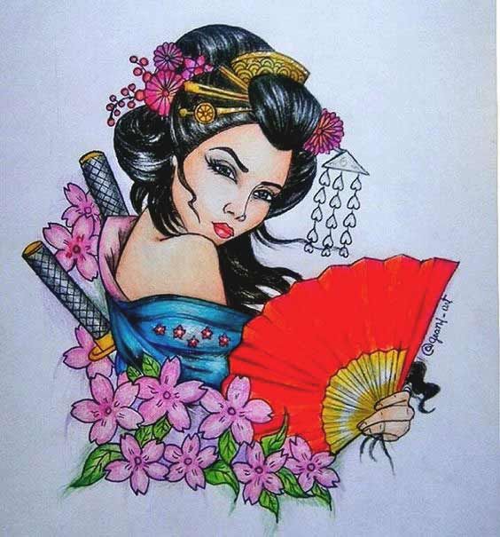 66+ Best Geisha Tattoos: The Ultimate Expression of Feminine Spirituality